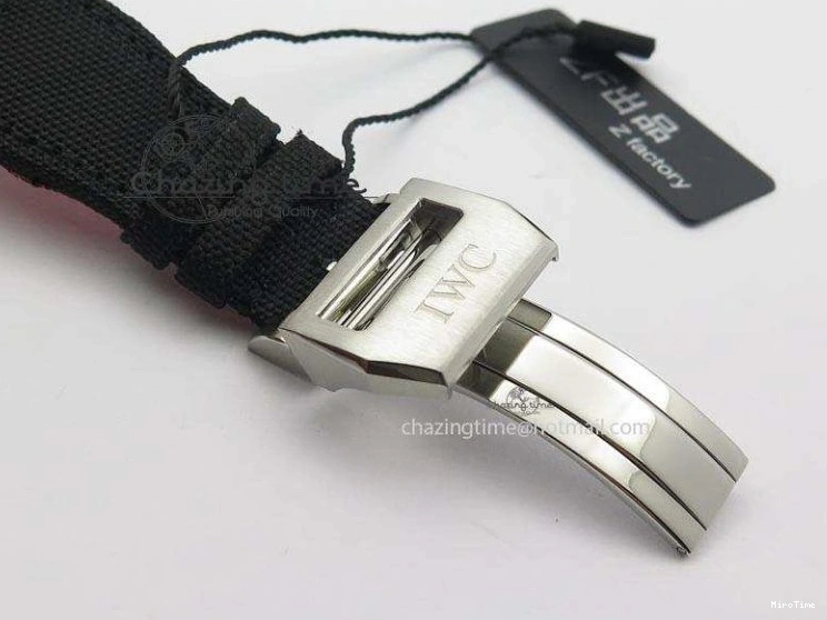 MIROTIME 0225 Big Pilot Real PR IW500432 DFB Limited Edition ZF 1:1 Best Edition On Black Nylon Strap A Fashionable 7276